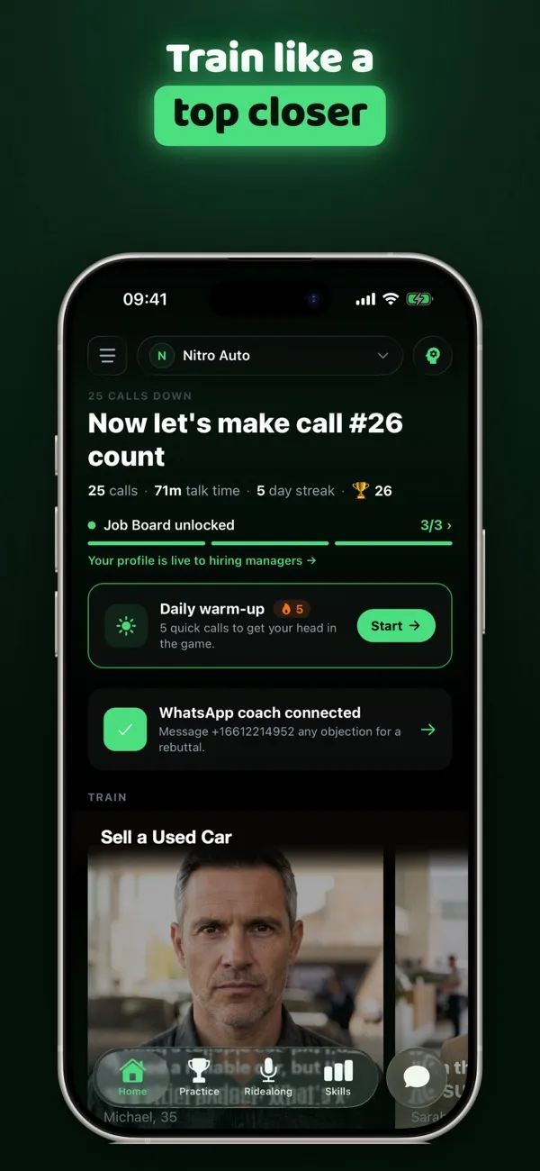 SalesCoach AI screenshot 1